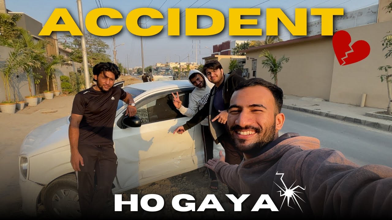 ACCIDENT AT KARACHI AIRPORT | ISRAR BALOCH