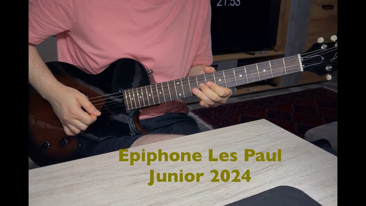 Обзор Epiphone Les Paul Junior 2024