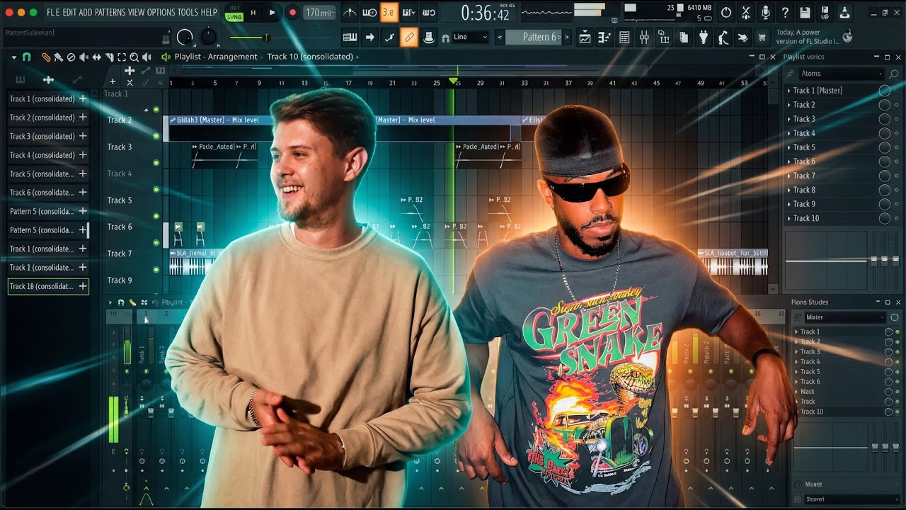 We Made a Hard Trap Beat From Scratch - FL Studio Cook up With @jacjuice | Studio Session #1