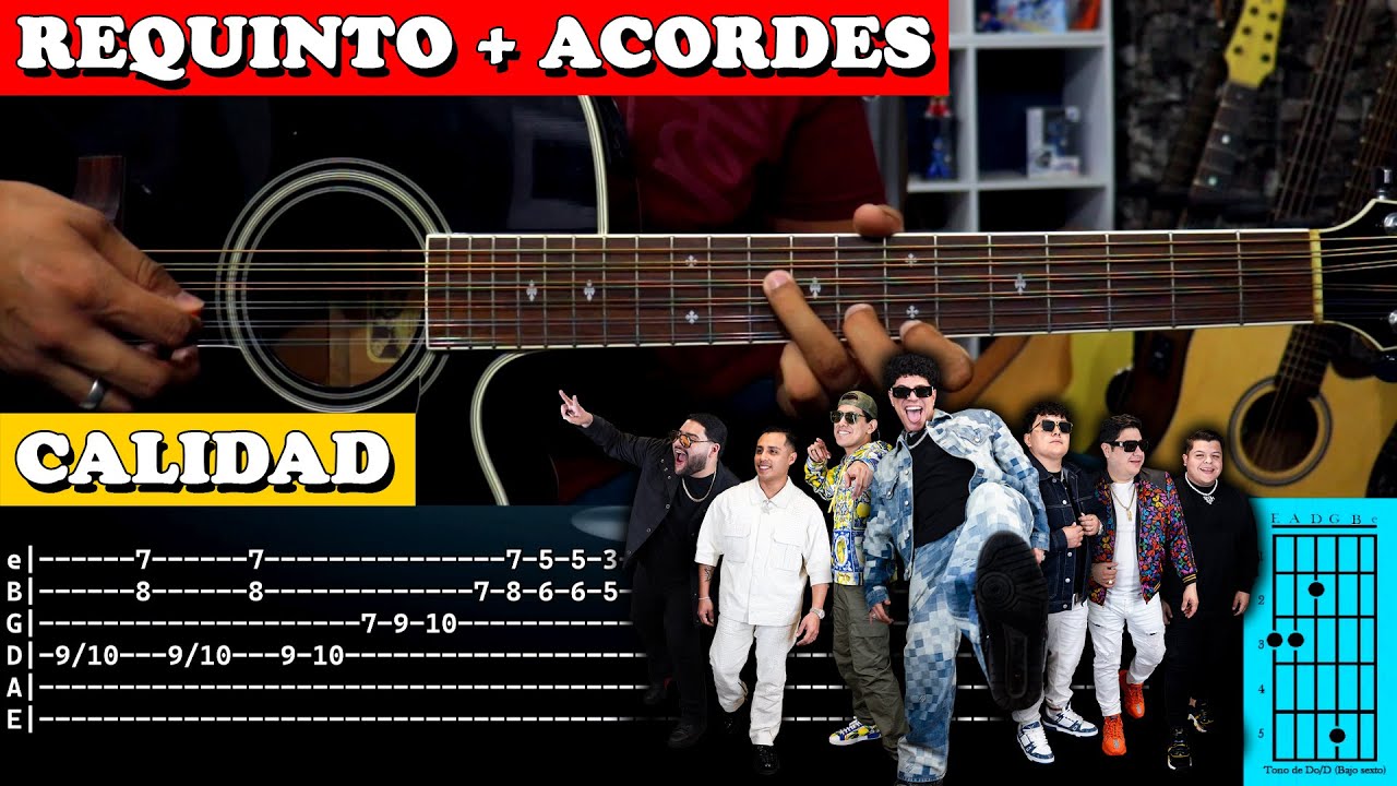 Tutorial | Calidad | Grupo Firme | Requinto | Acordes | TABS