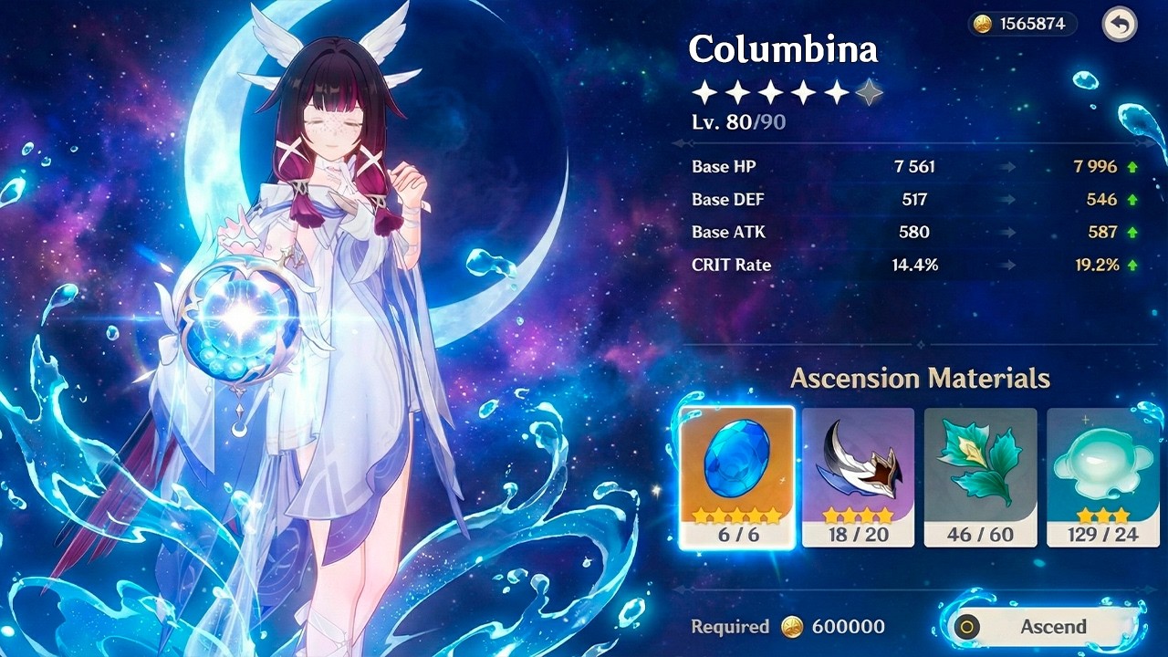 NEW UPDATE! START FARMING NOW FOR COLUMBINA! Weapon & Level Up Materials - Genshin Impact