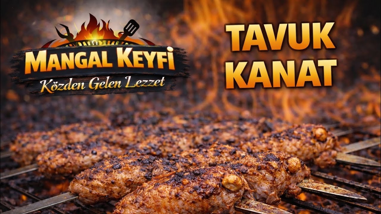 🐔 KANAT IZGARA | GRILLED CHICKEN WINGS 🔥 MANGAL KEYFİ
