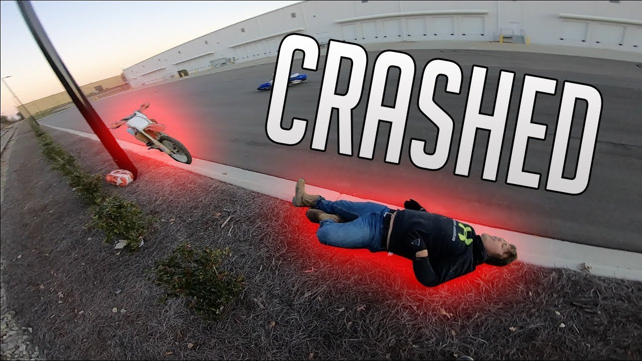 DIRTBIKE WHEELIE GONE WRONG
