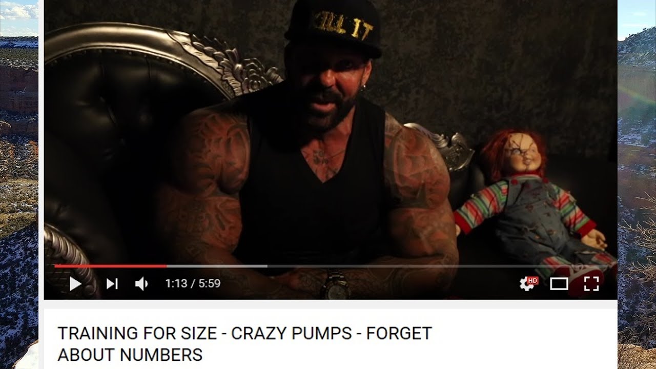 Rich Piana Claims When Lifting Heavy, Tendons & Joints Do All The Work... What!???