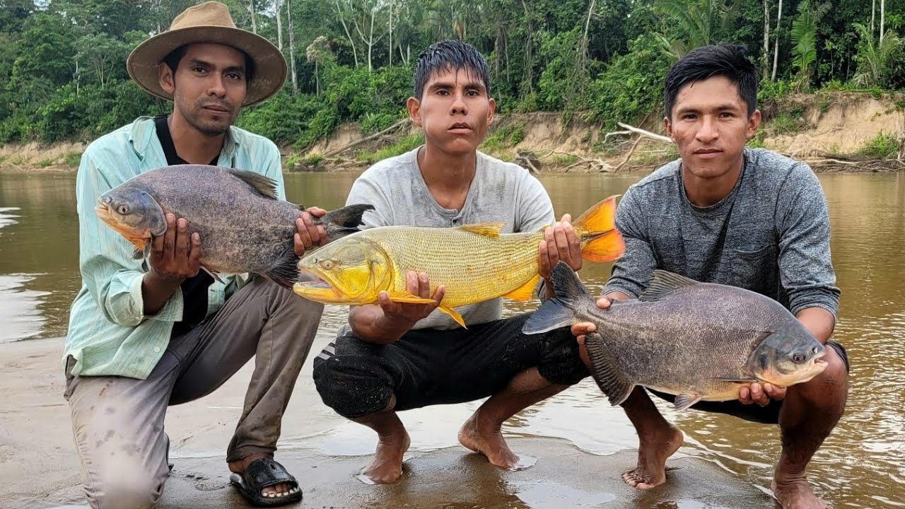 PESCA EN VILLA TUNARI BOLIVIA 🇧🇴 con HENRRY de Caza y Pesca Criolla y BLADIMIR LOPEZ de Pilcomayo .