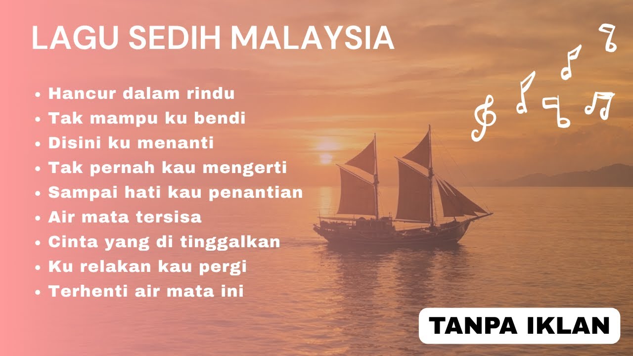 Lagu Sedih Melayu | Teman Malam Sepi & Rindu Tak Terbalas | Tanpa Iklan