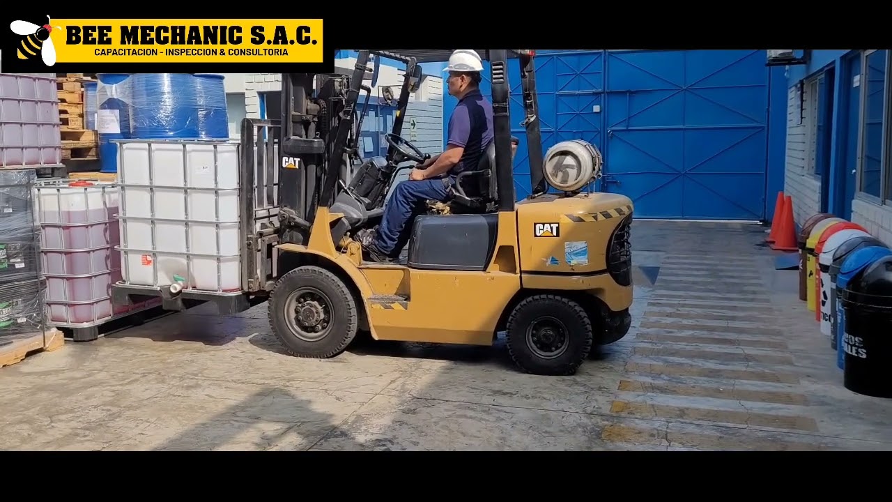 OPERACIÓN DE MONTACARGAS CATERPILLAS GP 25K DE 2.5 T