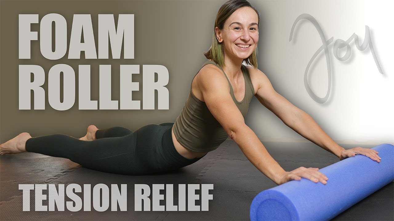 BACK PAIN relief with Foam Roller
