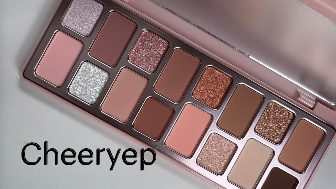 Quiet Luxury C-Beauty Cheeryep Dear Eyeshadow Palette | Better than Natasha Denona at 1/3 the price!