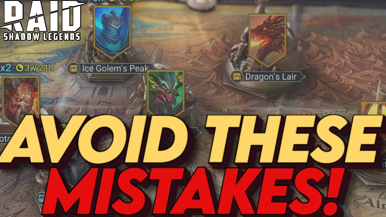 ✅ PROGRESS FASTER! 10 Things I WISH I KNEW SOONER In RAID: Shadow Legends - Beginner Tips 2025!