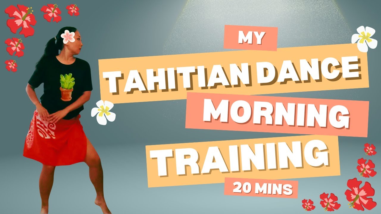 My Morning Tahitian Dance Training | Week 8 | タヒチアンダンス朝練メニュー（自分用）|40代  | Tamau, Nu‘u te‘i, Fa‘arapu