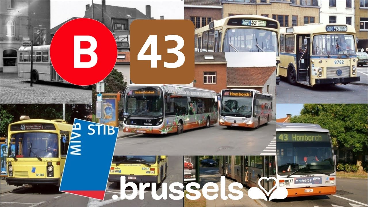 LIGNE : Bus 43 De La STIB