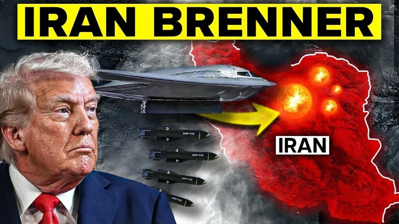 B-2-bombefly slippe 900 kg bunker-bombe over Iran