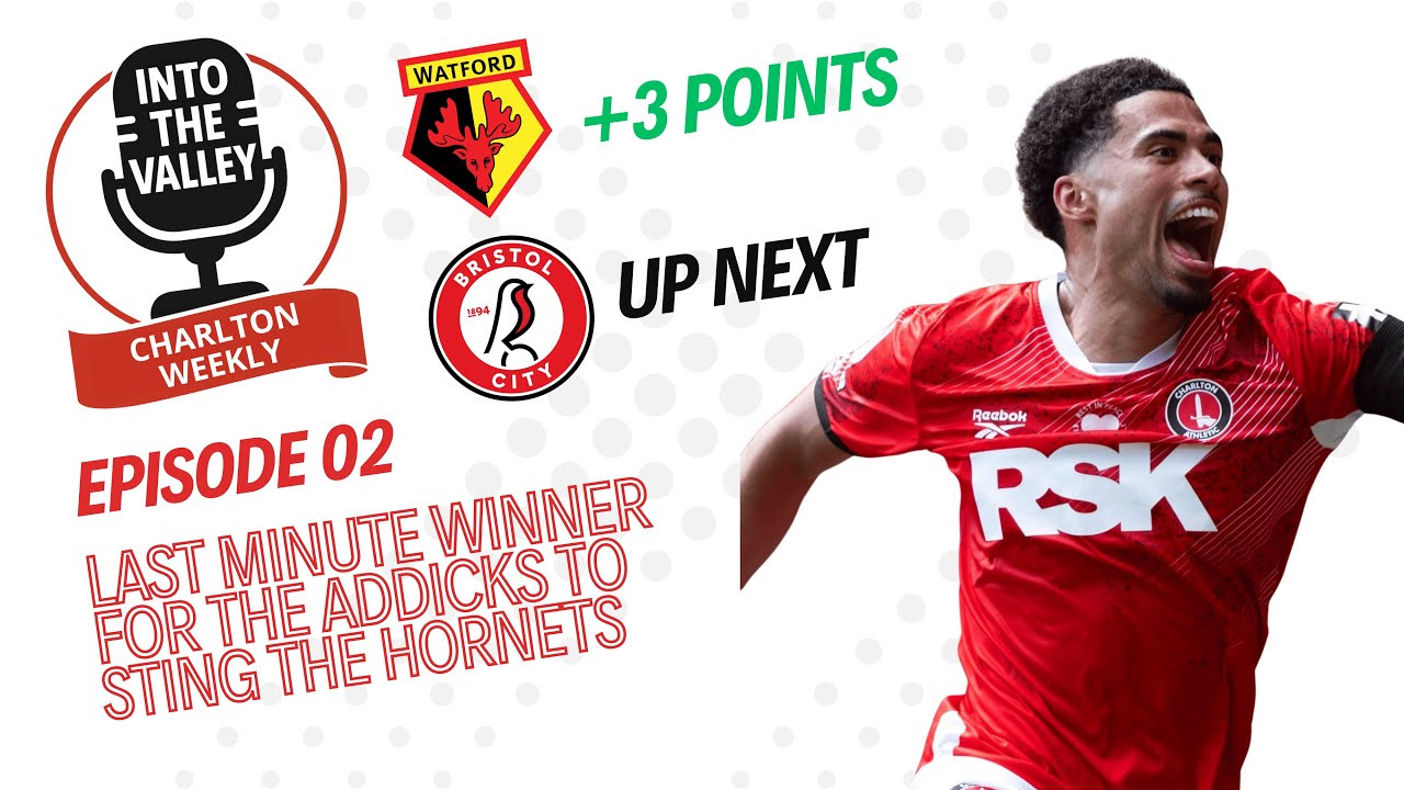 LAST MINUTE WINNER FOR THE ADDICKS TO STING THE HORNETS!