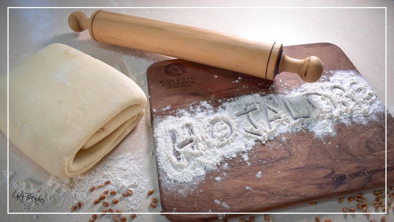 Como hacer pasta de hojaldre paso a paso. De forma casera muy fácil y práctica.