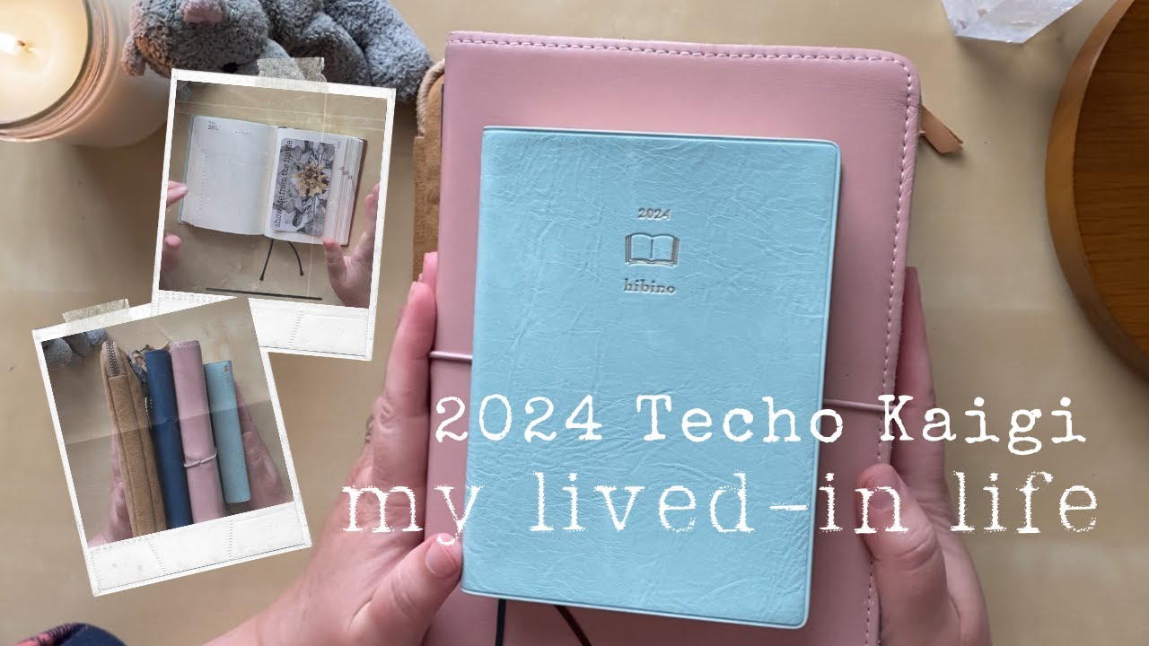 2024 Techo Kaigi - Hobonichi Cousin and Midori Hobino #planuary