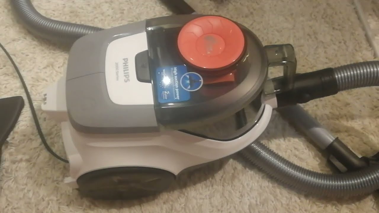 Распаковка пылесос филипс Philips 2000 Series Power Cylone 4