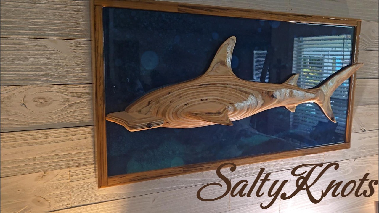 #resinart hammerhead shark