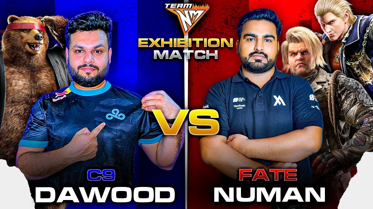 TEKKEN 8 | C9|DAWOOD (KUMA) VS FATE|NUMAN (STEVE nd PAUL) EXHIBITION MATCH FT10..