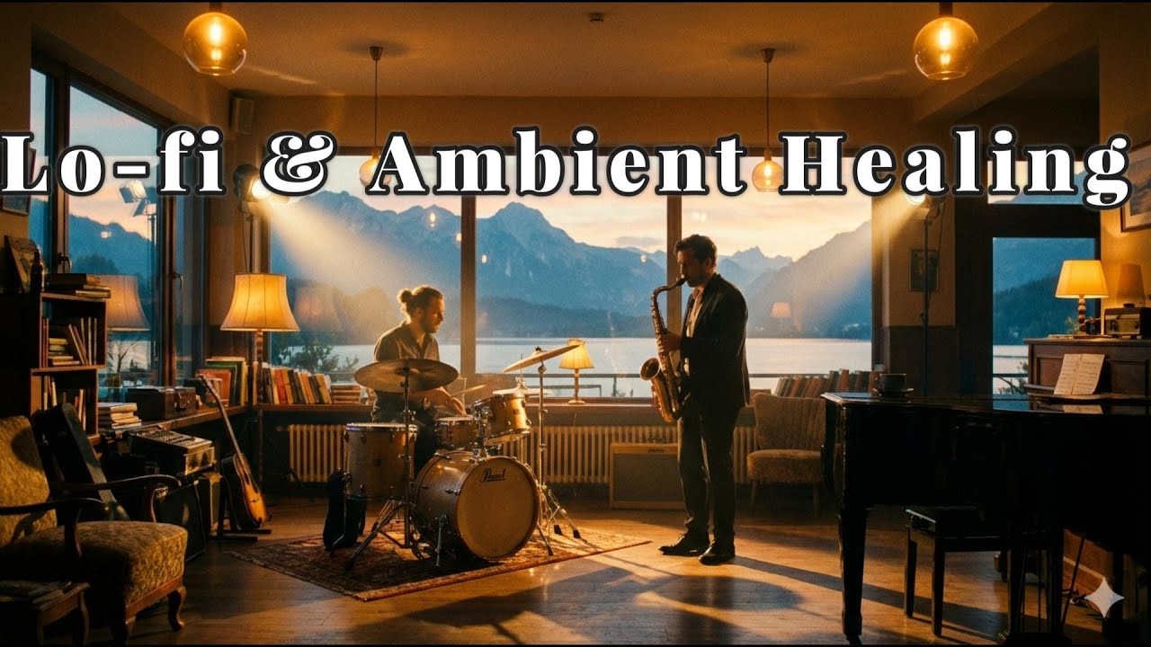 (#127)Playing the saxophone : 🎷 Lo- fi & Ambient Healing.