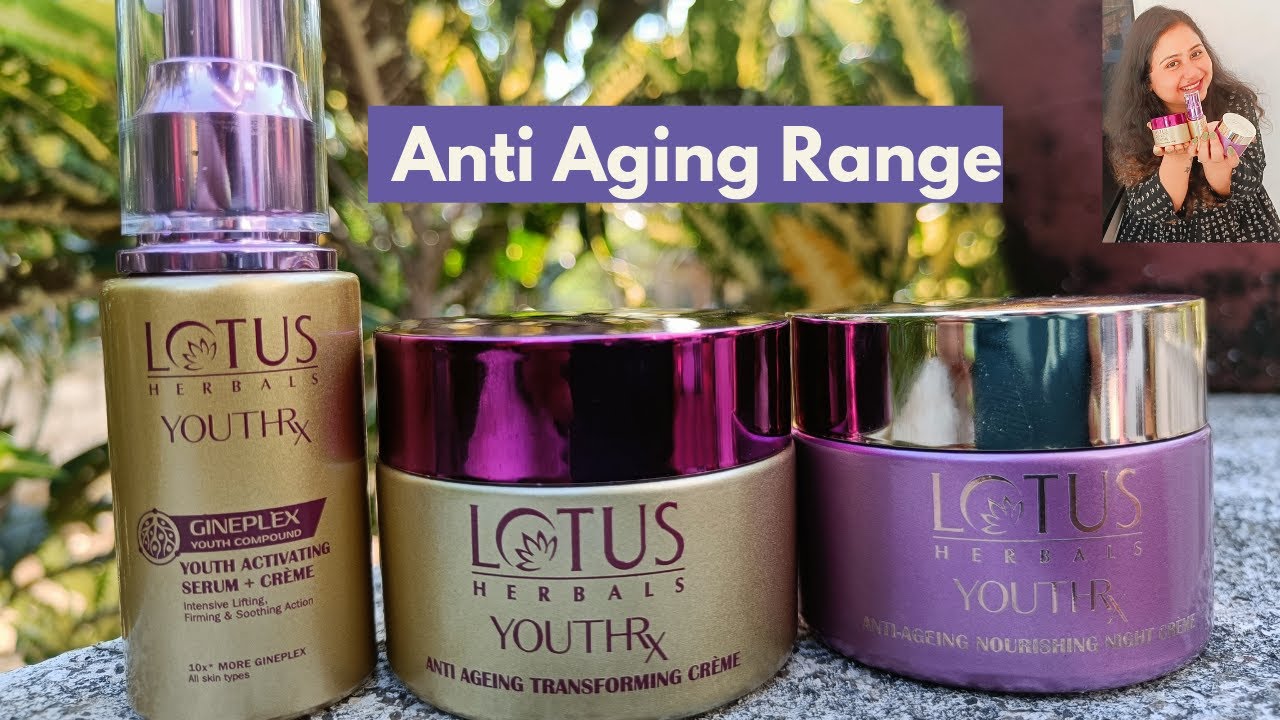 Review Lotus YouthRx Anti Ageing Range | Anti Ageing Skincare Routine | Ageless Skin