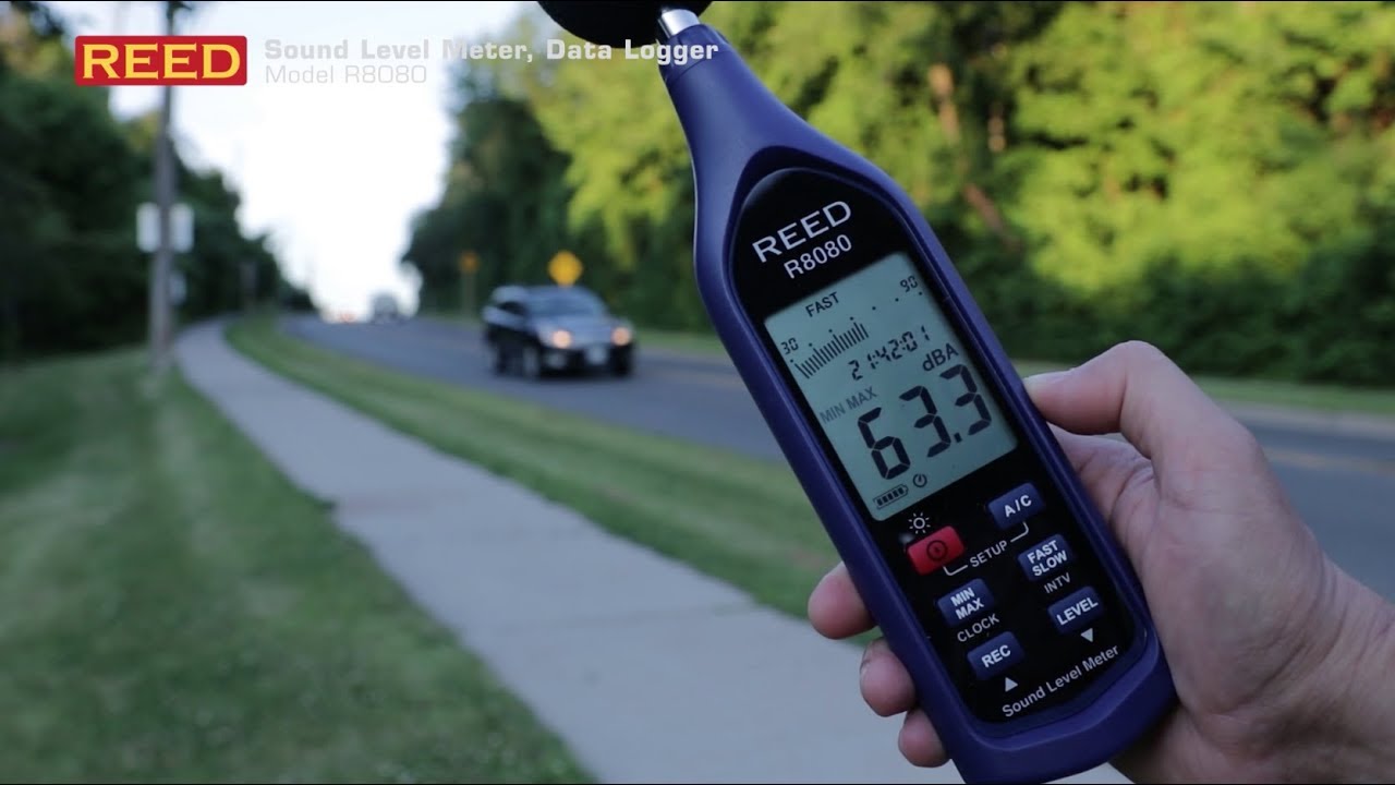 R8080 Sound Level Meter, Data Logger
