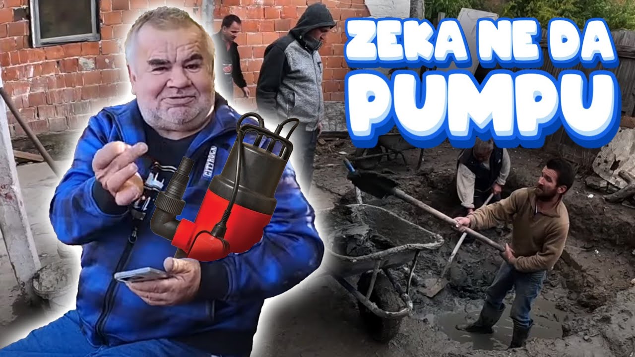 KAMENI JE BAGER A ZEKA NE DA PUMPU - BESIM KOMANDUJE - Svi Kopaju Jamu ep/11