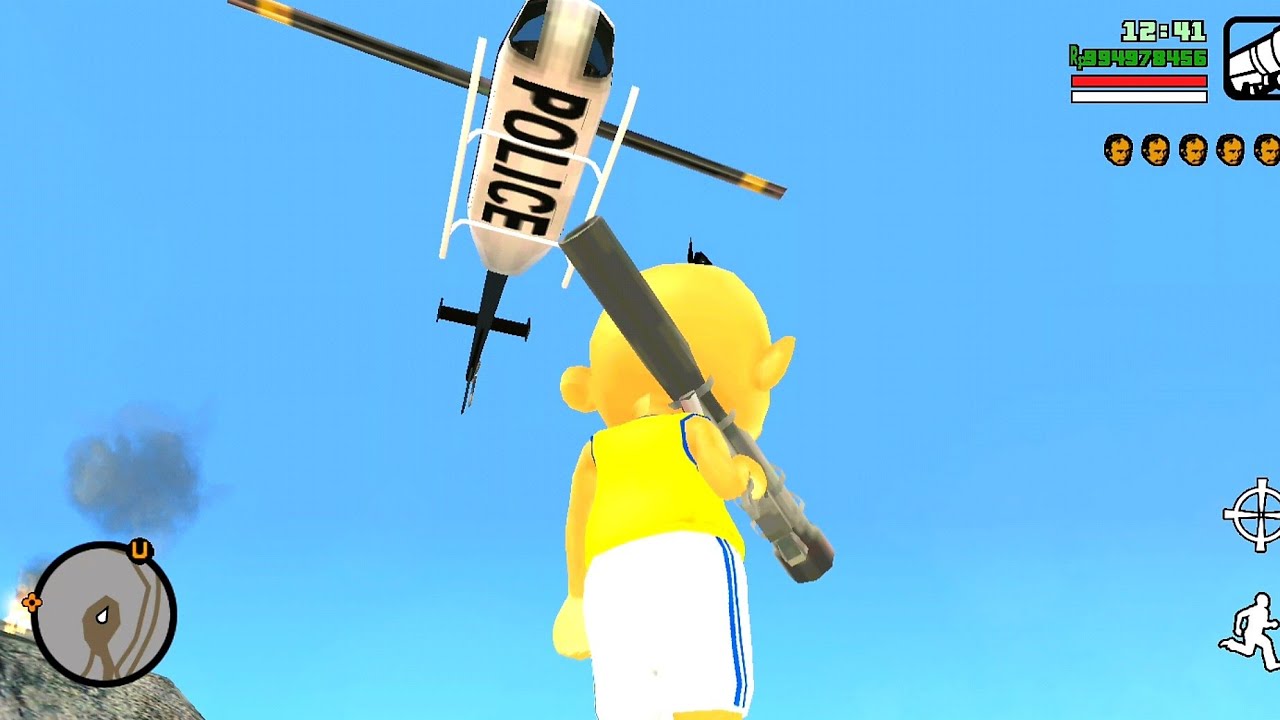 ♥️Upin Jatuhkan 1000 Helikopter Polisi Gadungan Dari Bukit di atas awan😂 Nuary TV♥️