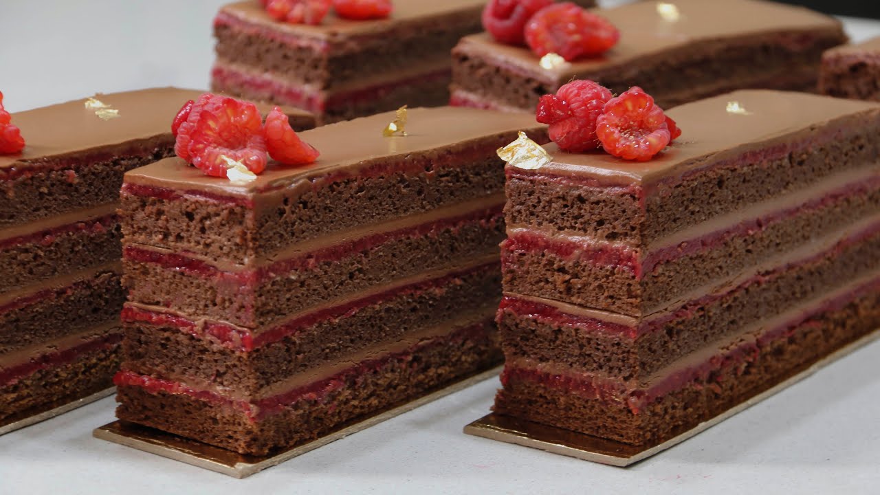 Pastel de Chocolate y Frambuesa / Chocolate and Raspberry cake
