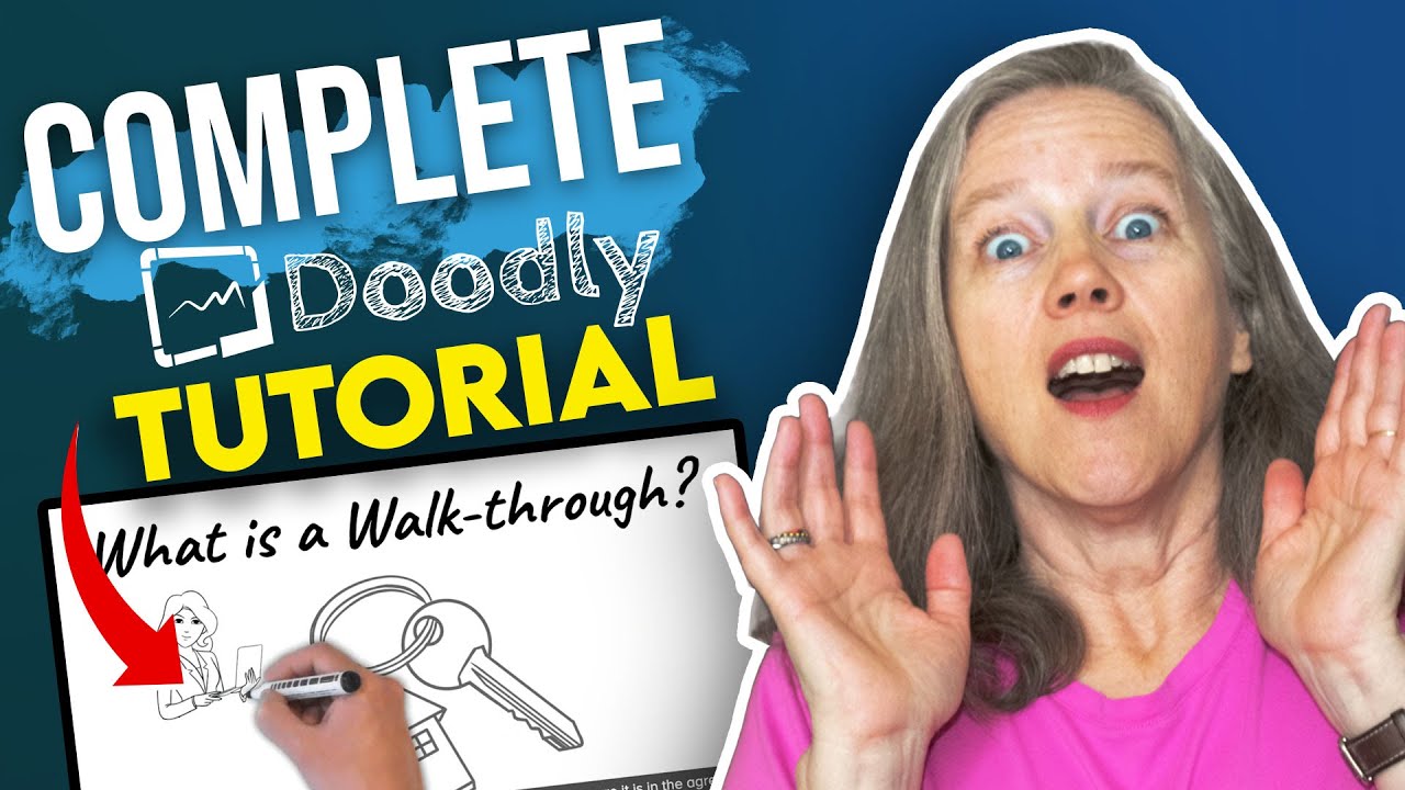 Complete DOODLY TUTORIAL | Start to Finish Walkthrough - Doodly Tutorial