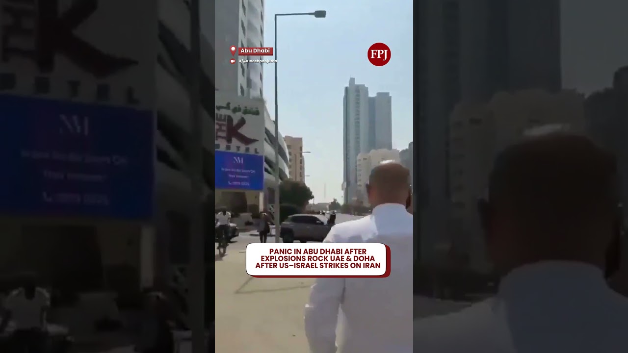 PANIC IN ABU DHABI: Explosions Rock UAE & Doha After US&ndash;Israel Strikes on Iran