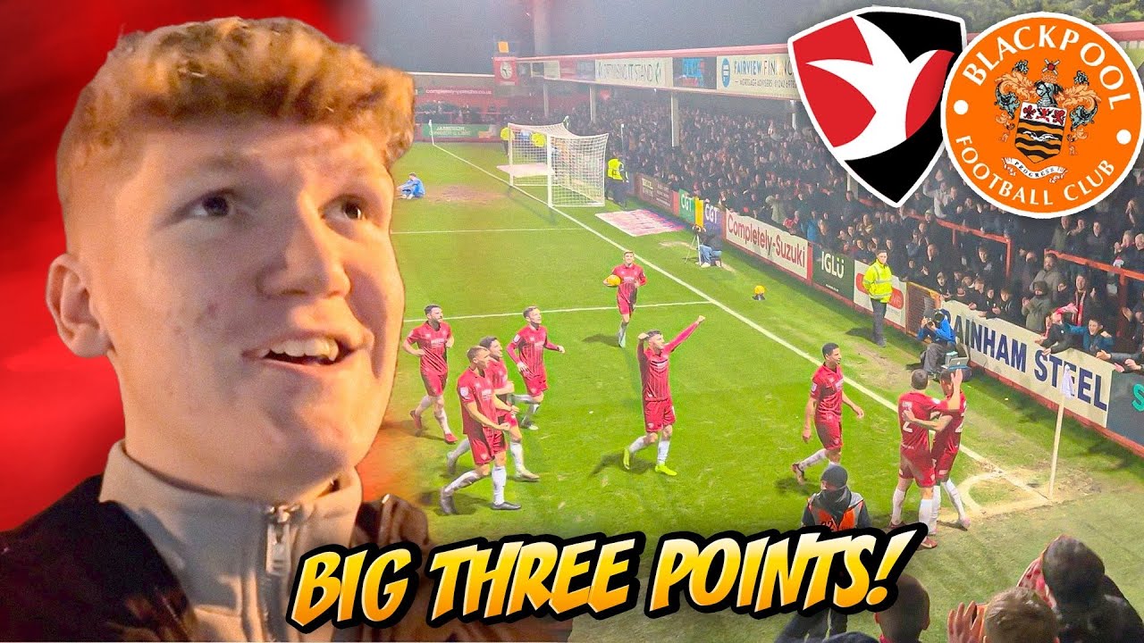 BONDS BAGS BRACE IN MASSIVE WIN! Cheltenham Town Vs Blackpool Matchday Vlog