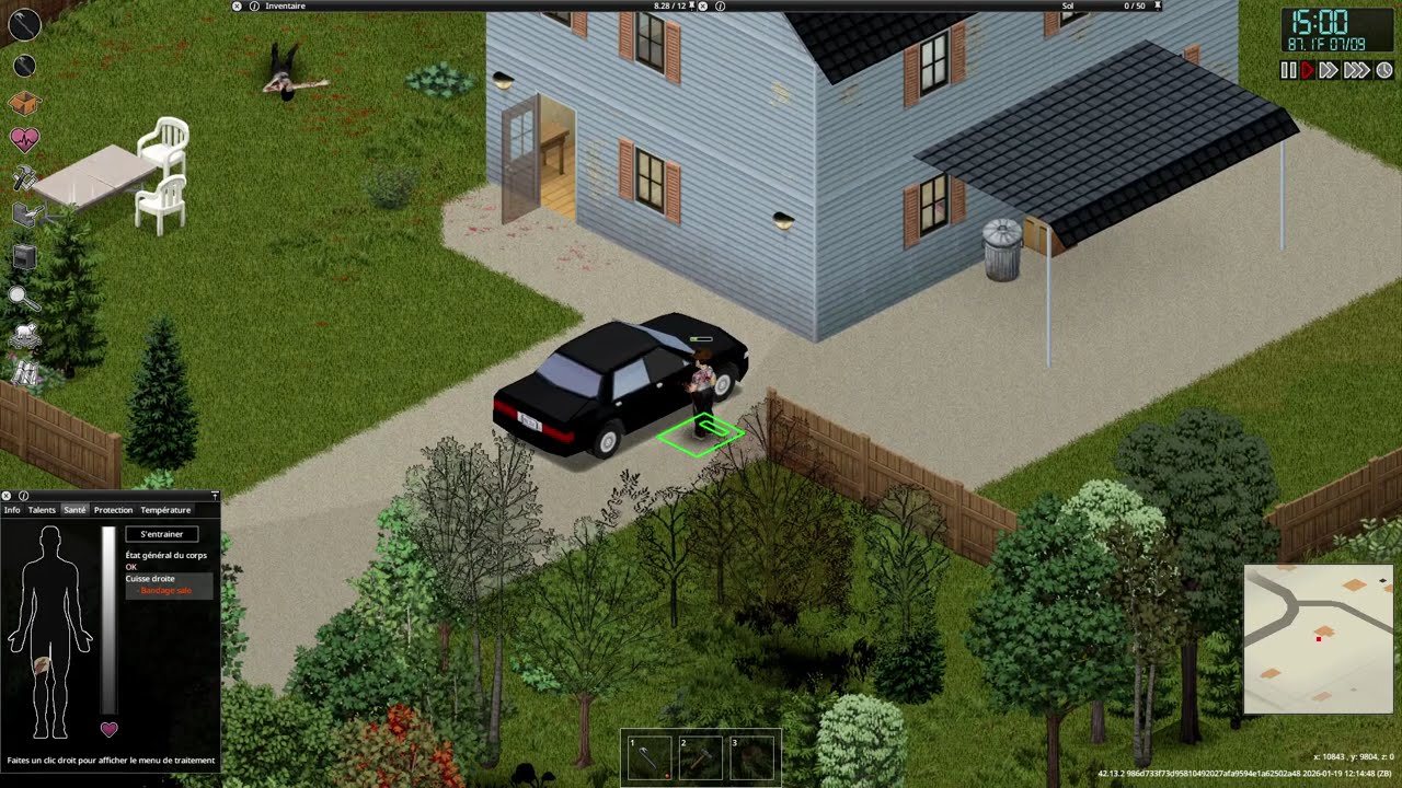 project zomboid survie