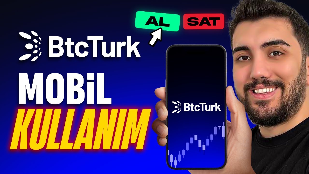Btcturk Mobil Uygulama Kullanımı , Para Yatırma , &Ccedil;ekme , Alım-Satım  Binance Kriptopara Transfer