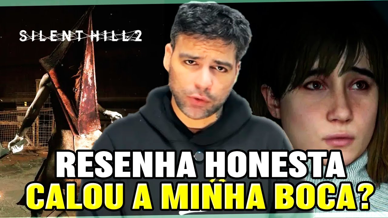 CALOU MINHA BOCA e me TRAUMATIZOU (RESENHA HONESTA) - SILLENT HILL 2 REMAKE