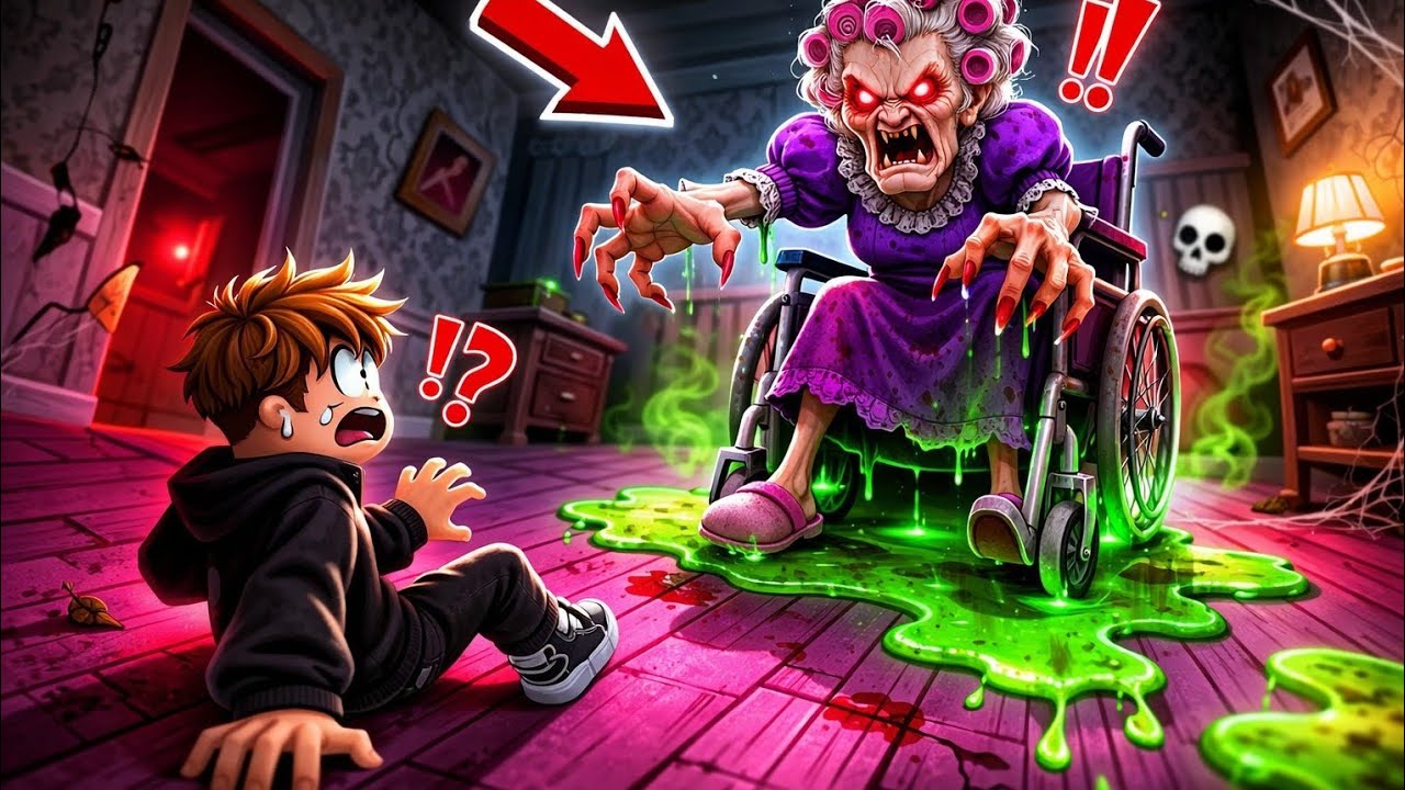 الهروب من الجدة الشريرة 😱 نهاية مرعبة وغير متوقعة!