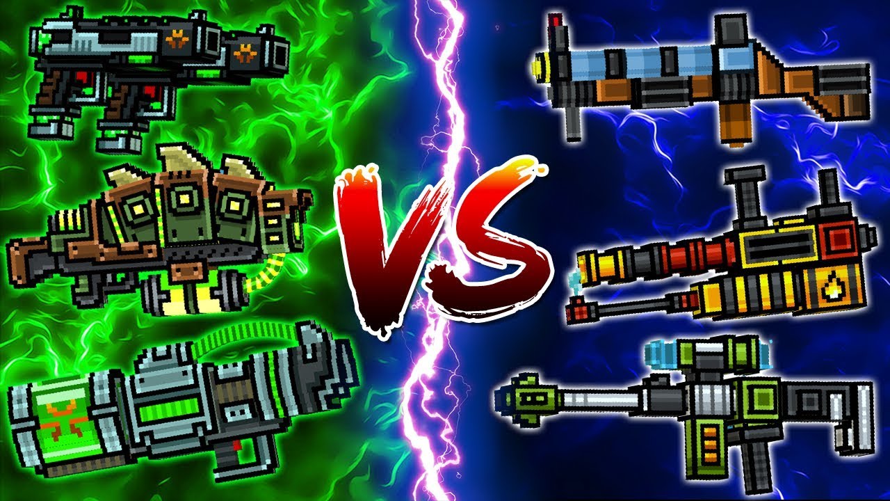 Super Mutant Set VS Blockman Set - Pixel Gun 3D