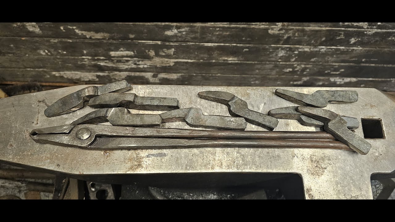 Chain makers tongs for Peters Valley session Demo @ Orange Engine show No Edit #1