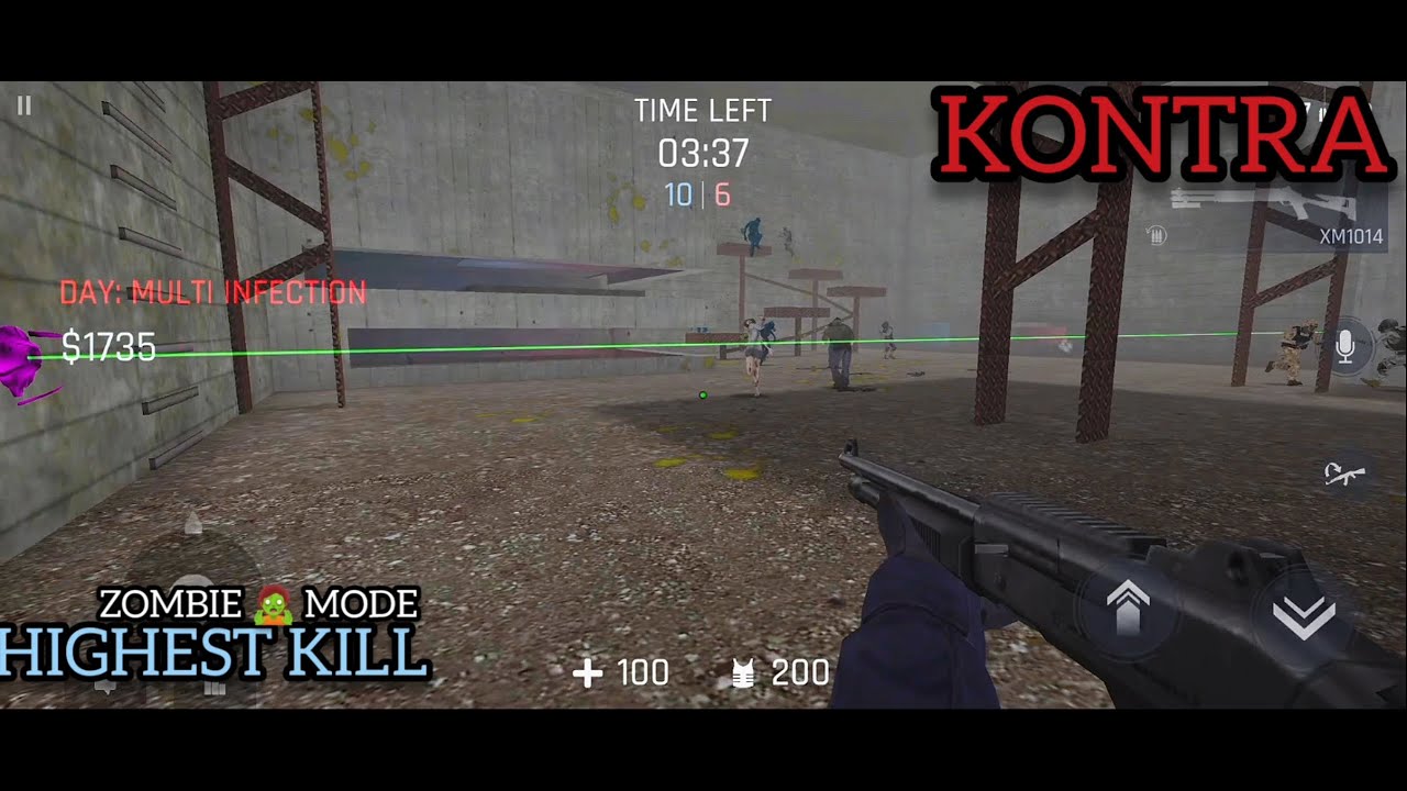 Kontra Multiplayer Fps - Zm_Plaintiff Android Gameplay Zombie 🧟 Mode