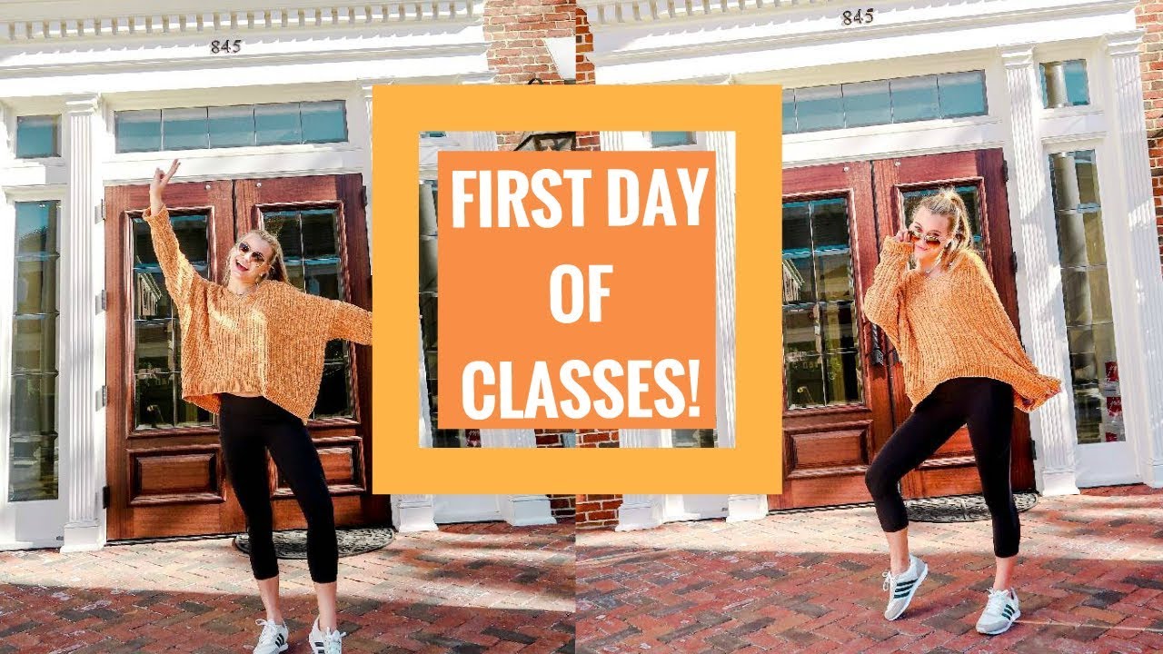 first day of classes - college day in my life! | university of alabama second semester