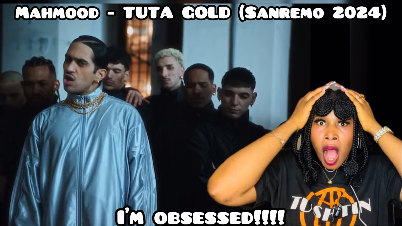 I’m OBSESSED!! Mahmood - TUTA GOLD (Sanremo 2024) REACTION