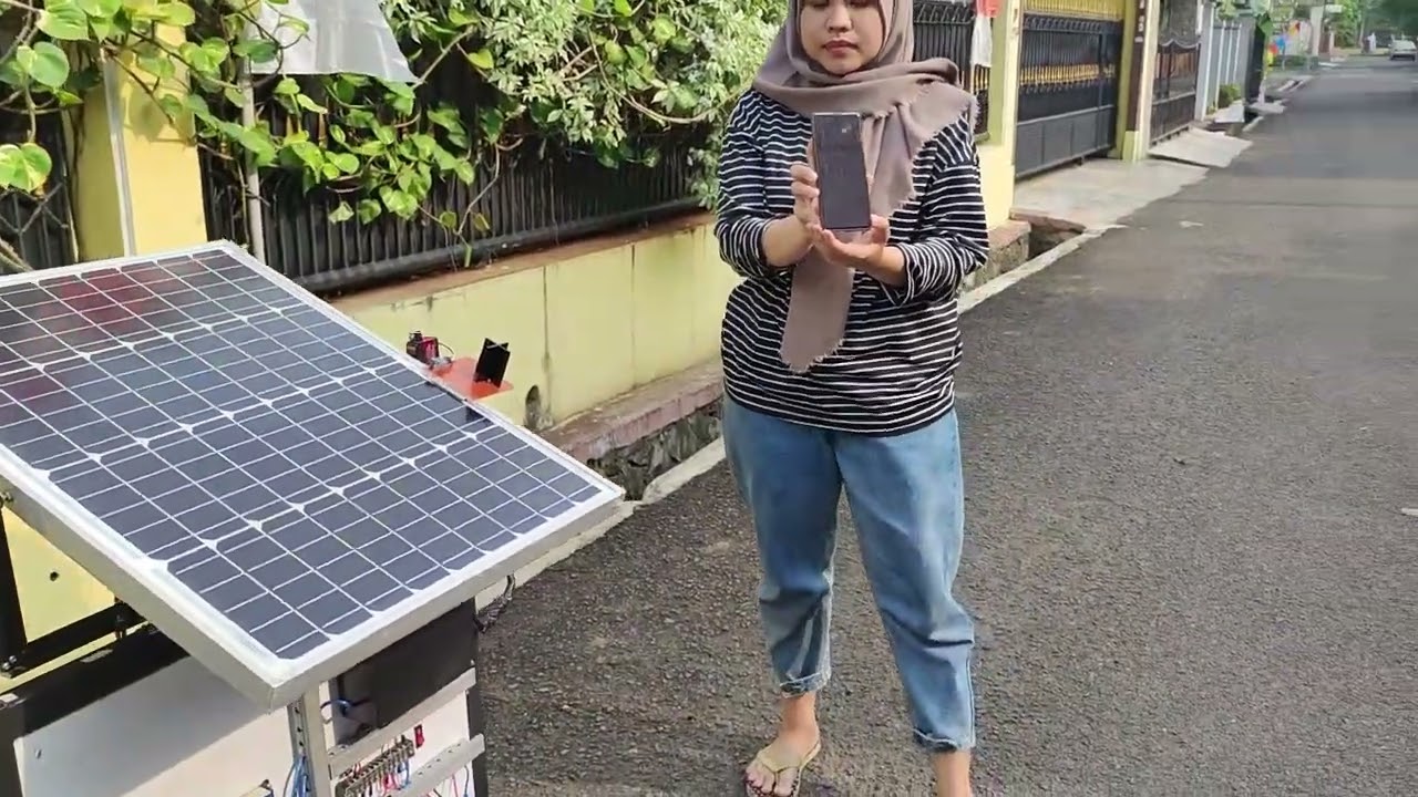 SOLAR TRACKER DUAL AXIS DENGAN MONITORING DAN DATA LOGGER