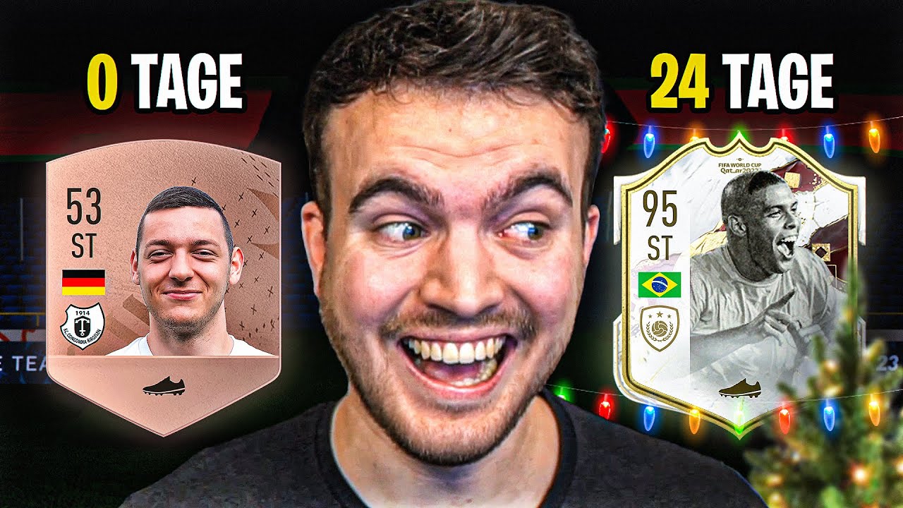 WAS ERREICHT man in 24 TAGEN FIFA 23? TAG 1 🥼🧐🧪 (Experiment)
