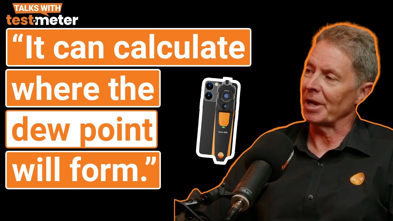 How the Testo 860i thermal imaging camera can do more than just record the surface temperature