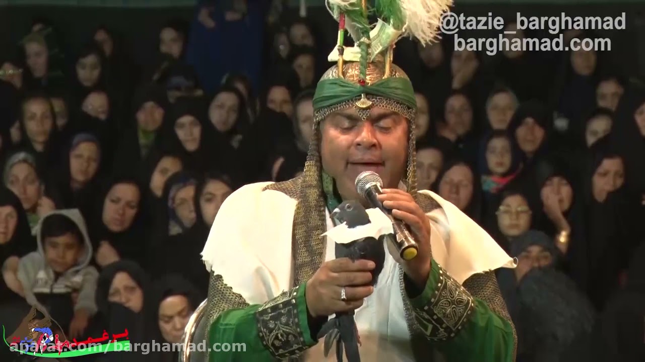 تعزیه شهادت حضرت علی اکبر (ع) محرم 98 قسمت شهادت حضرت علی اکبر روستای برغمد