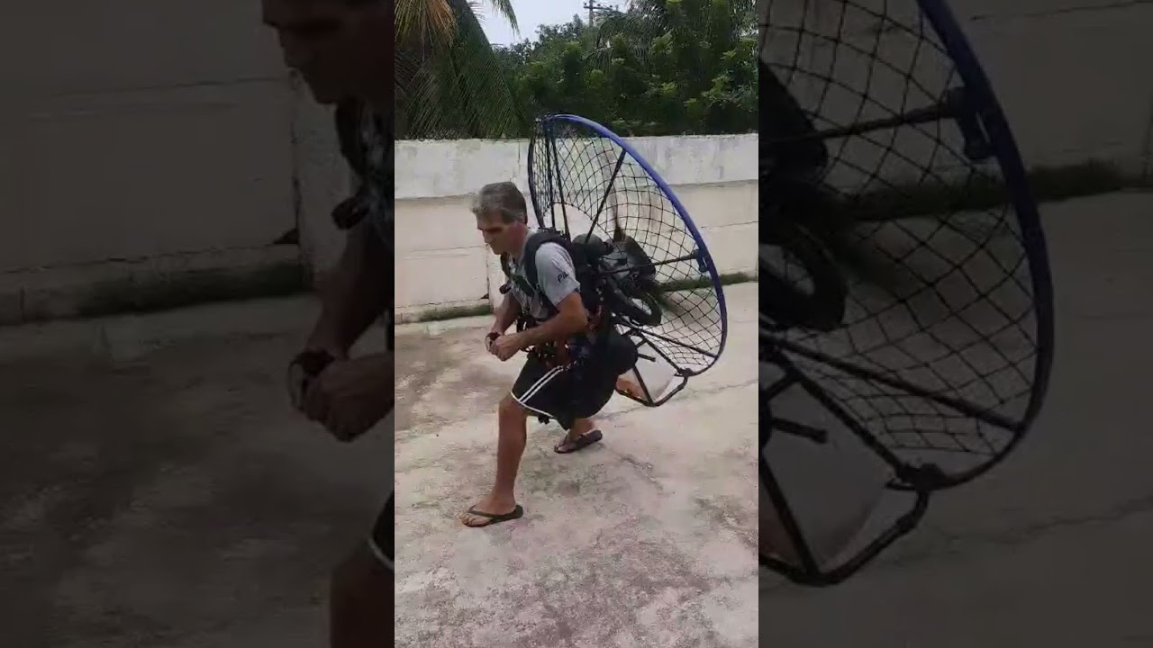curso aula de piloto de paramotor #paramotor