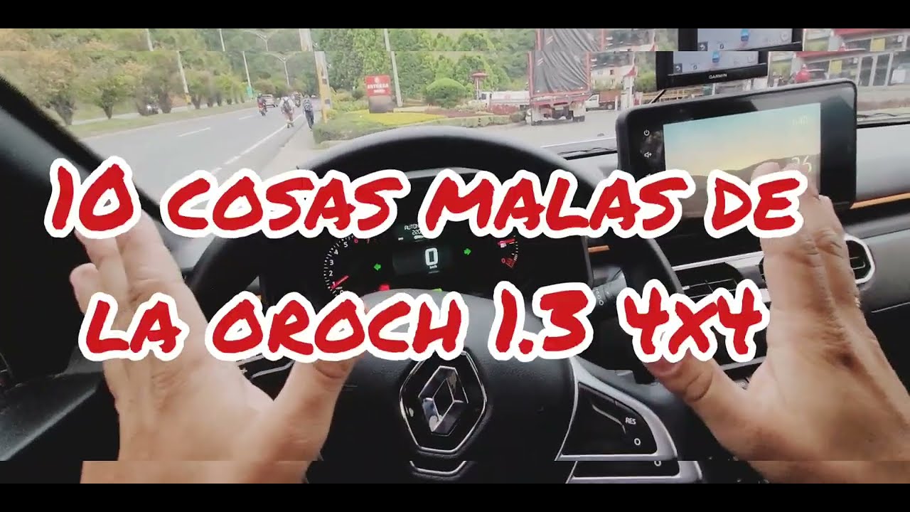 Renault oroch 1.3 10 cosas malas #renault #oroch #duster