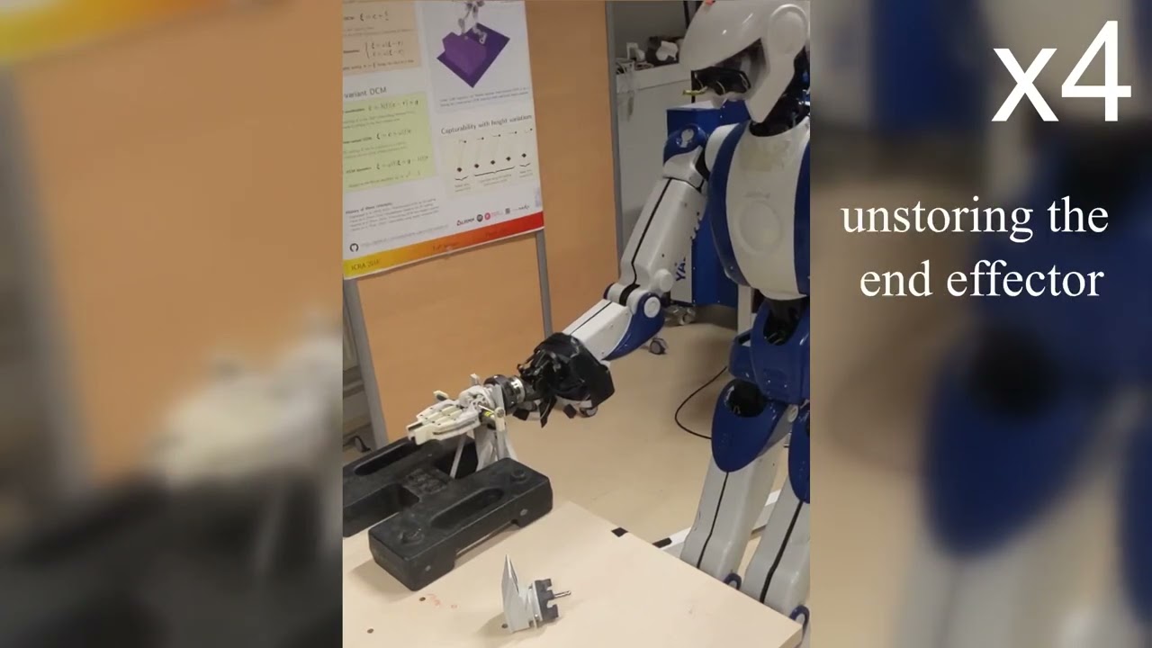 End-Effectors Changer Design for Humanoids