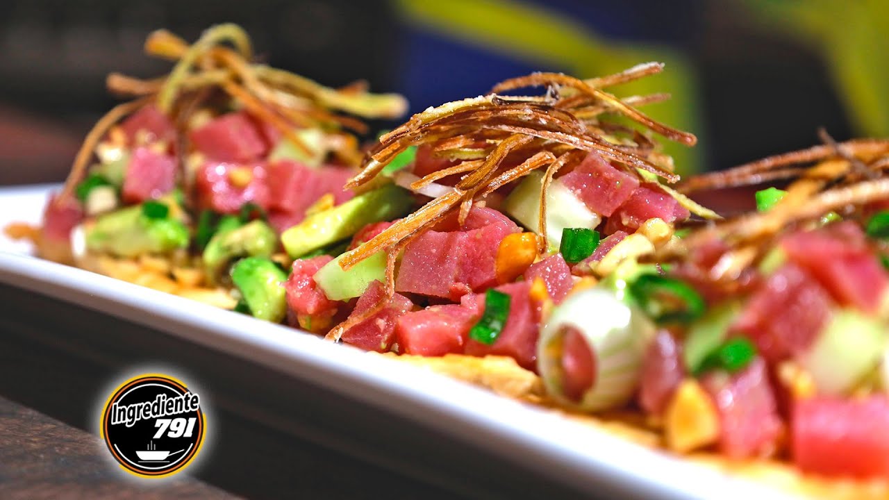 🌈¡Revienta de Sabor! CEVICHE de ATÚN al CACAHUATE 🥜 Descubre el Increíble SECRETO