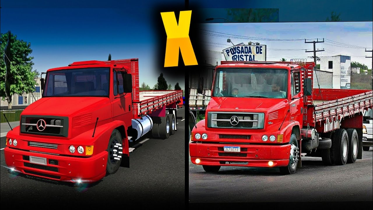 🔻CAMINHÃO NA VIDA REAL & NO TRD | THE ROAD DRIVER🇧🇷